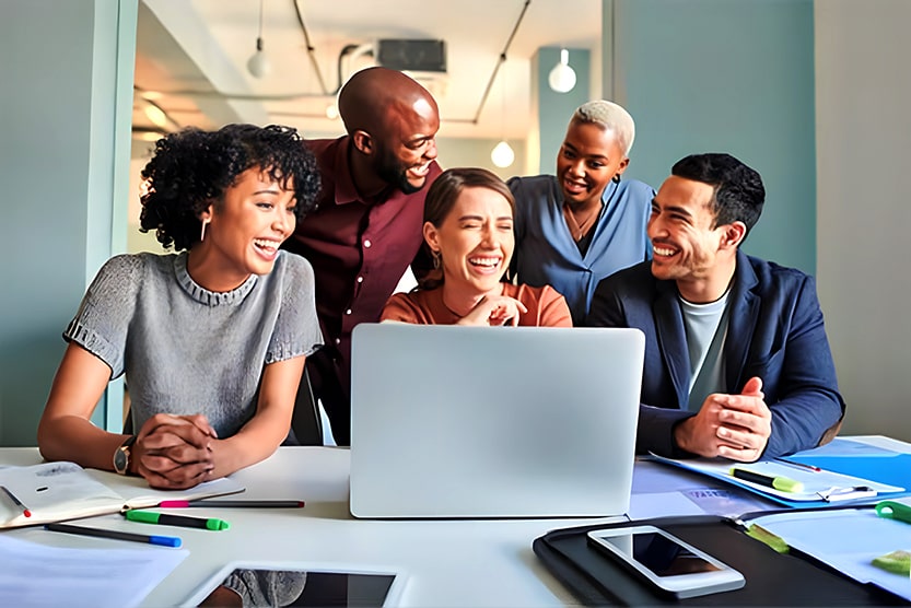 Collage of people from different lifestyles and backgrounds enjoying life